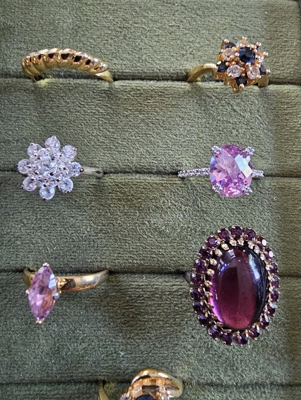 Lot Of Vintage Rings - Picture 2 of 6